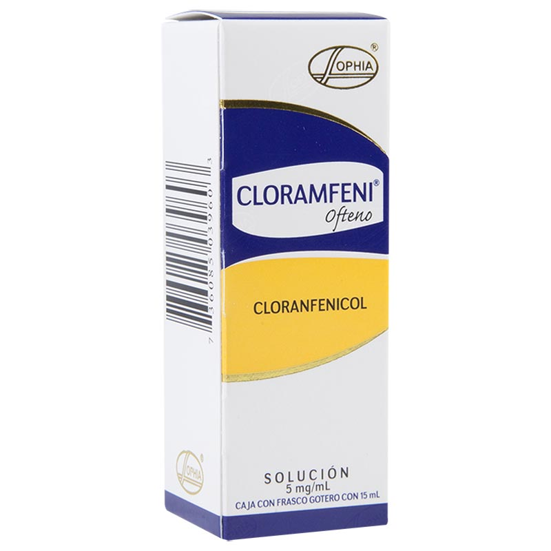 Cloramfeni Ofteno: Erradica las infecciones externas del ojo