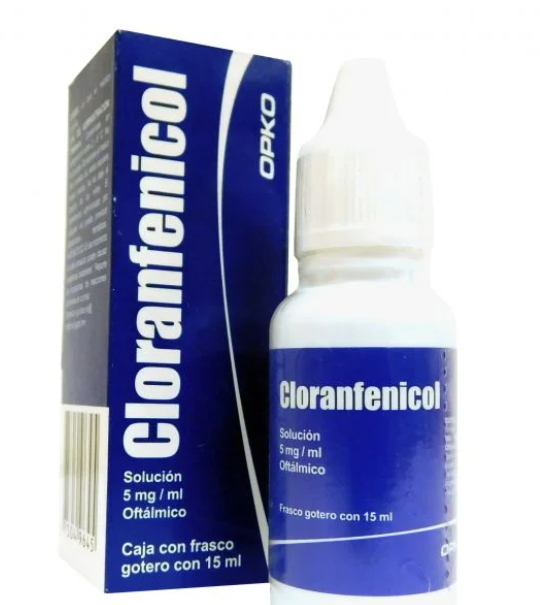 Cloranfenicol: Ideal para las tratar infecciones oculares