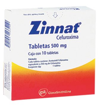 Zinnat: Antibiótico de amplio espectro