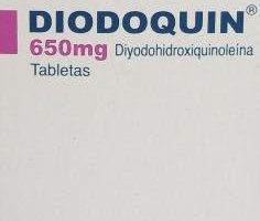 Diodoquin: Combate la amibiasis intestinal