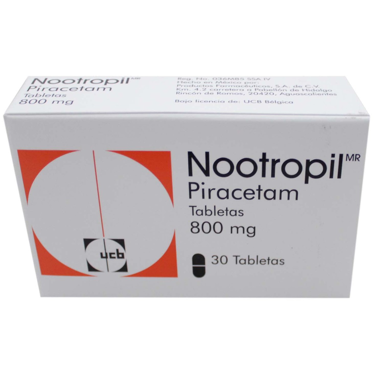 para que sirve el nootropil 1200 mg