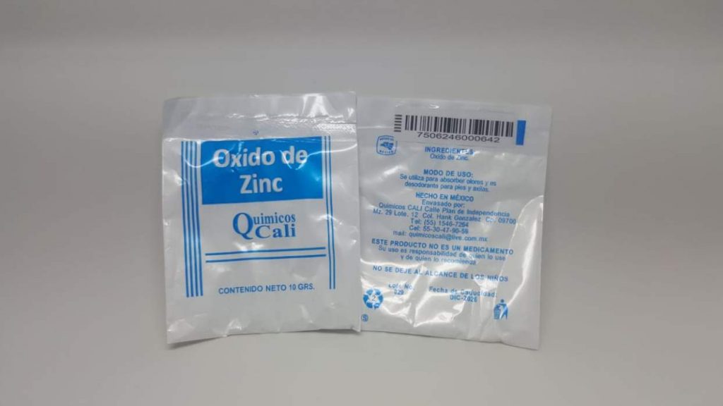 para que sirve el oxido de zinc