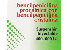 Bencilpenicilina procaínica con Bencilpenicilina cristalina: ¿Qué es y para qué sirve?