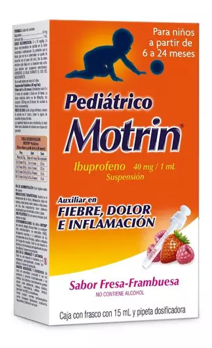 Motrin pediátrico: ¿Qué es y para qué sirve?
