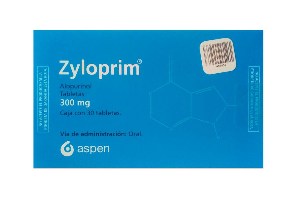 zyloprim 300 mg 60 tabletas para que sirve