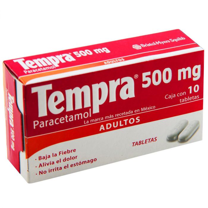 Tempra Adulto Paracetamol 500 Mg: Solución Versátil Para Dolores Y Fiebre En Distintas Circunstancias.