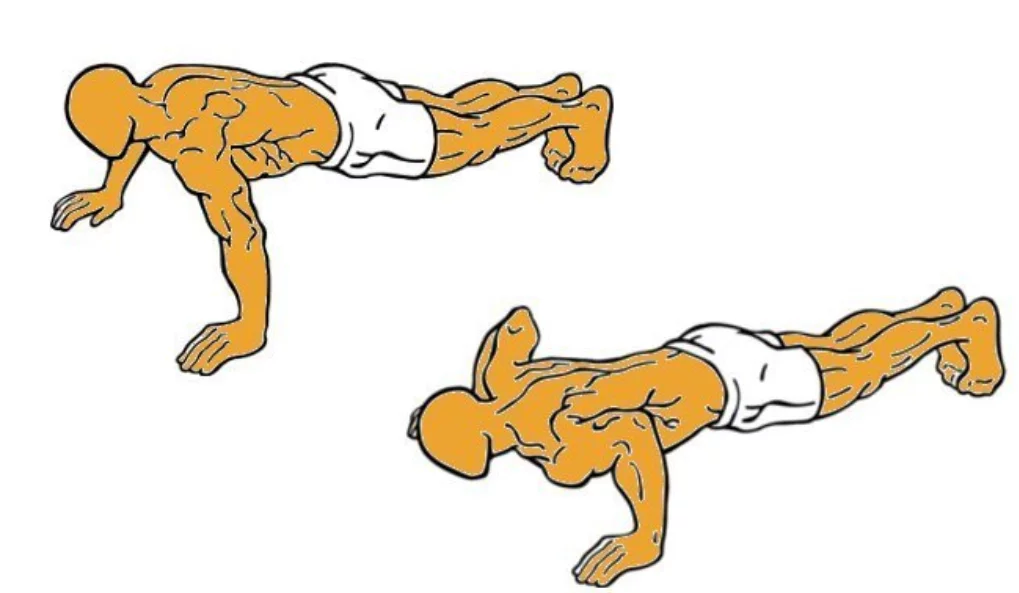 5 tipos de lagartijas o flexiones para brazos fuertes