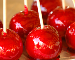 Manzana de caramelo para tu cabello