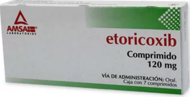 Etoricoxib 120 Mg Con 7 Comprimidos