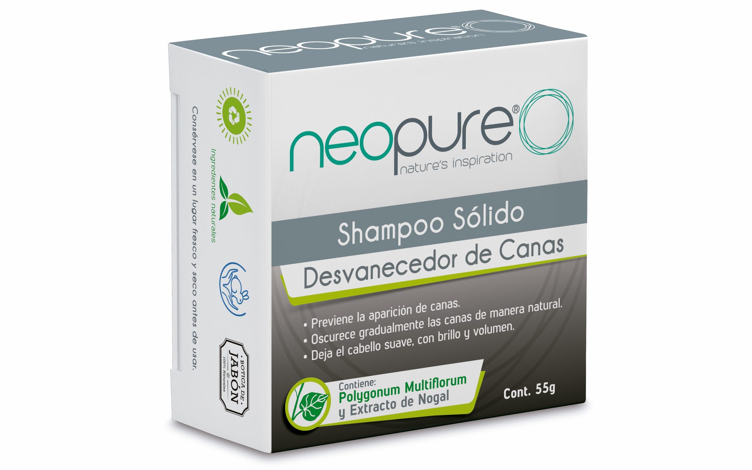 Shampoo Sólido Desvanecedor de Canas Neopure: ¿Qué es y para qué sirve?