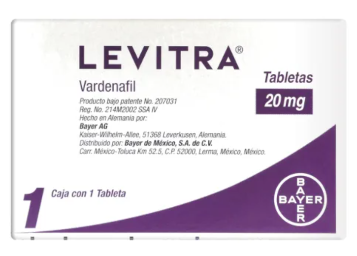 Vardenafil para disfuncion erectil