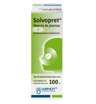 Solvopret Mezcla De Plantas 34.5 G Jarabe 100 Ml