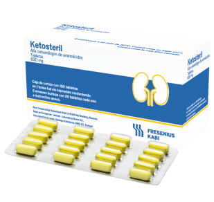 Comprar Ketosteril  630 Mg Con 100 Tabletas